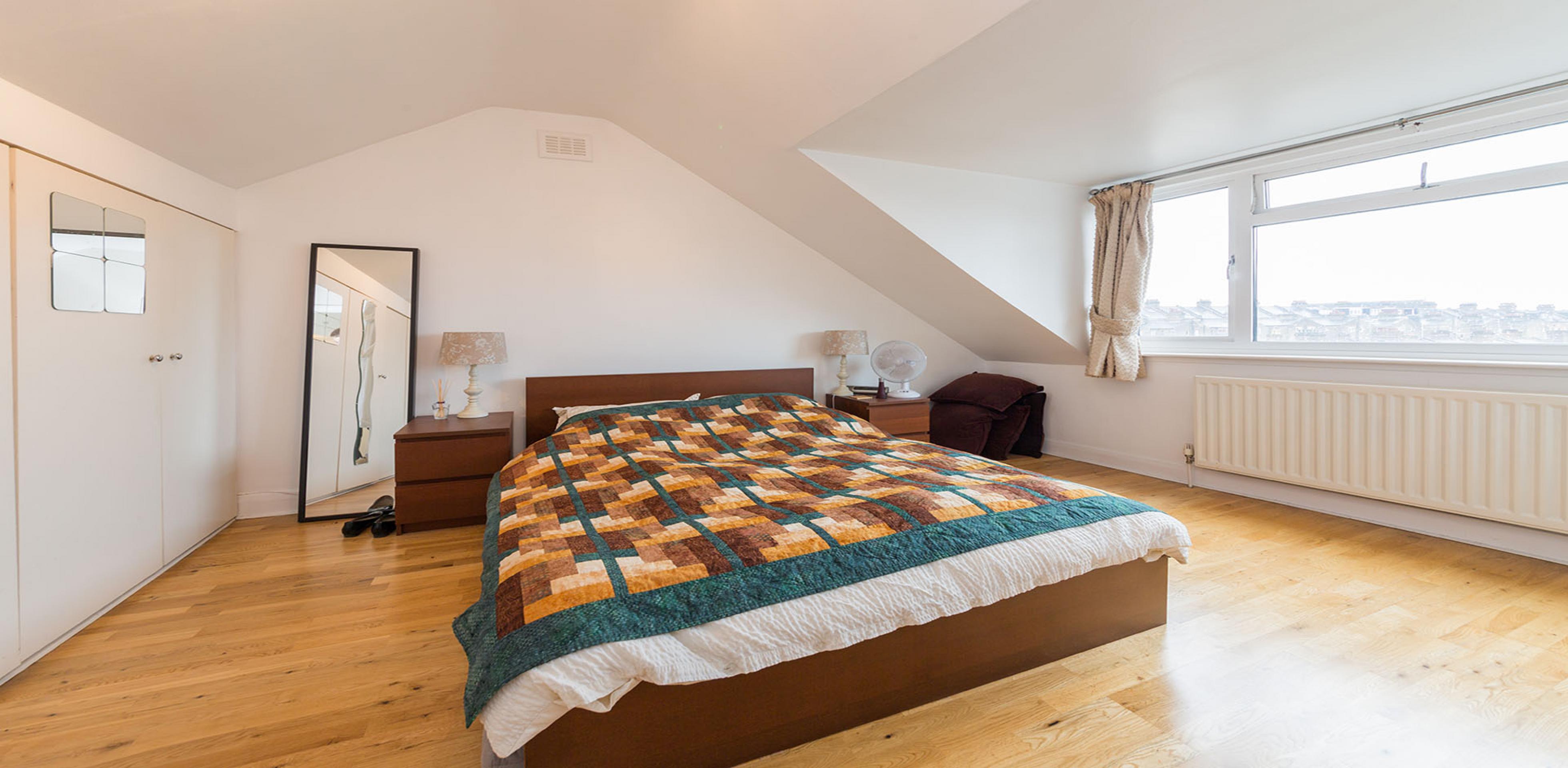 			PRIVATE ROOF TERRACE, 2 Bedroom, 1 bath, 1 reception Flat			 Gascony Avenue, WEST HAMPSTEAD NW6